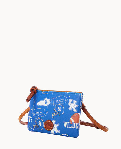 Collegiate University of Kentucky Top Zip Crossbody