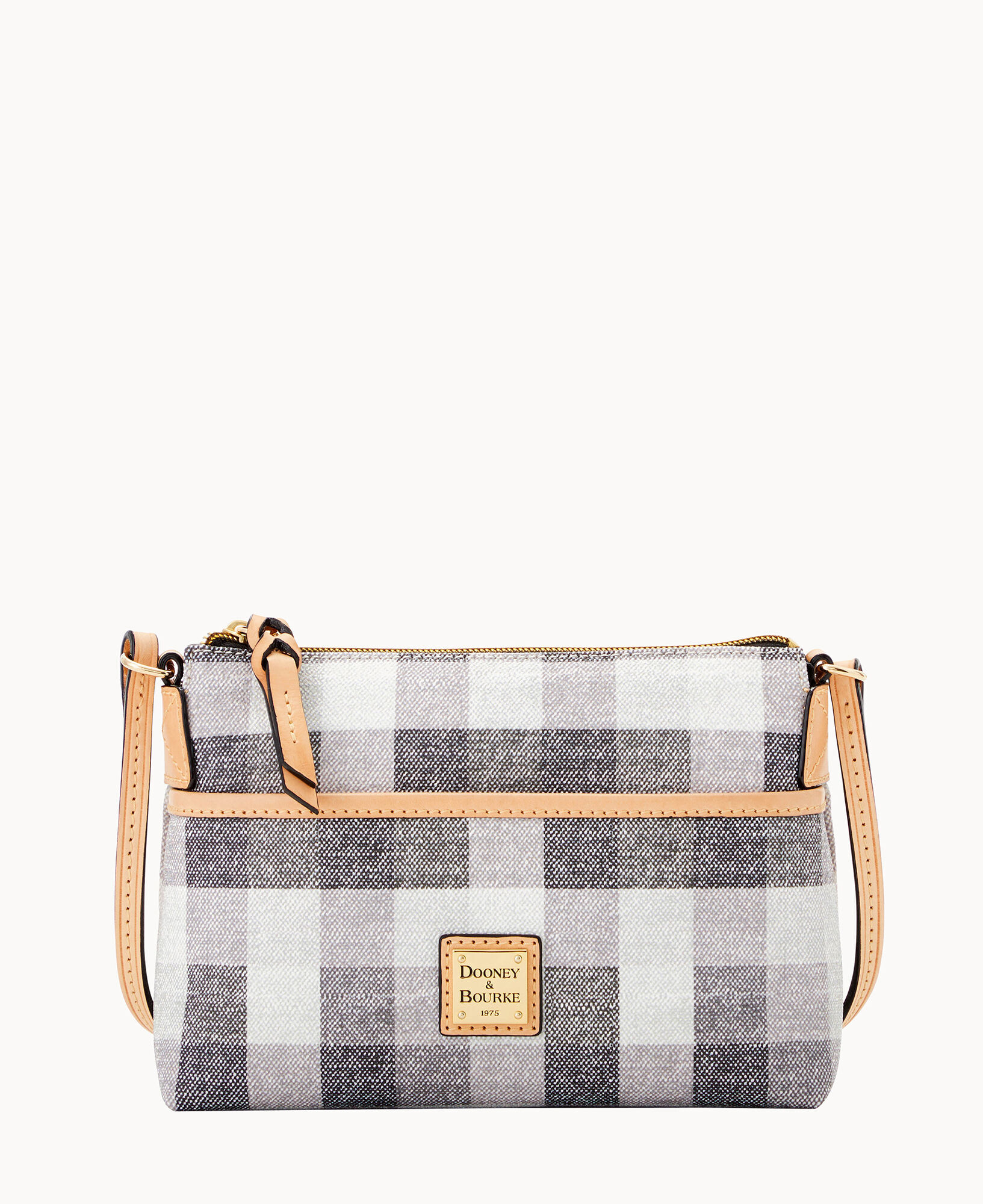 Dooney and bourke quadretto check clearance