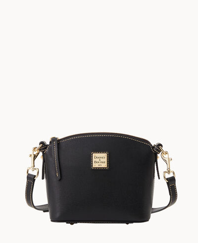 Saffiano Mini Domed Crossbody