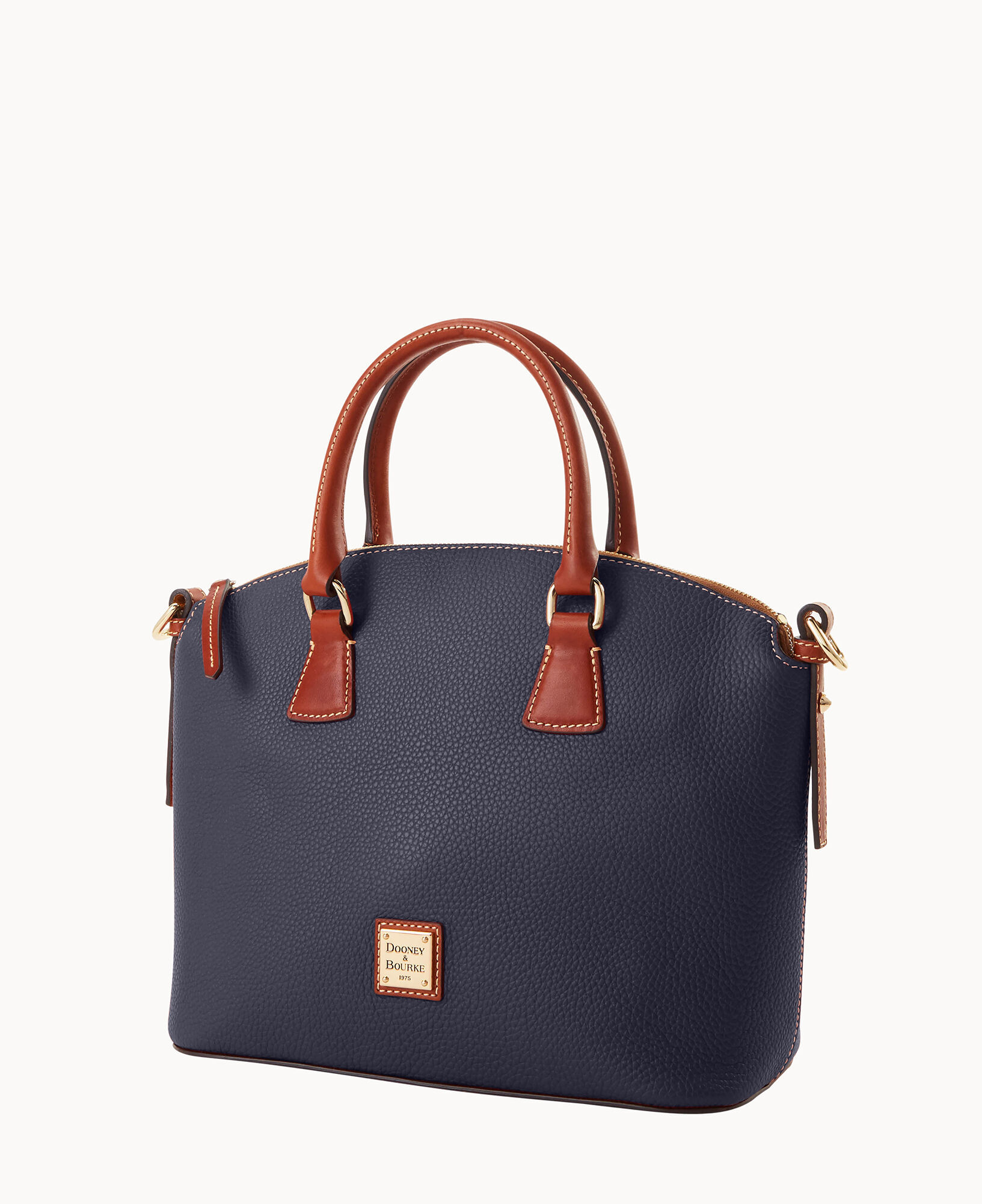 Dooney Bourke Pebble Grain Domed Satchel