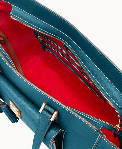 Saffiano East West Shopper