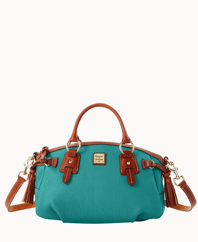 Pebble Grain Medium Mail Satchel