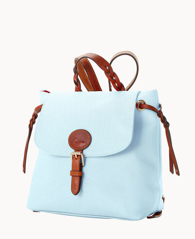 Nylon Flap Backpack