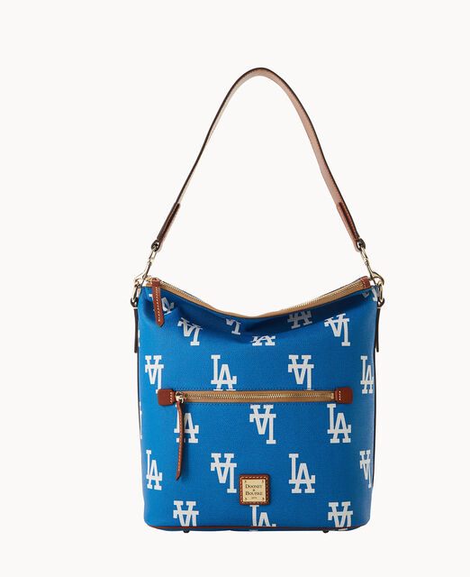 Dooney & Bourke MLB Los Angeles Dodgers Drawstring Shoulder Bag