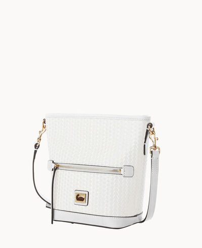Camden Woven Mini Hobo Crossbody