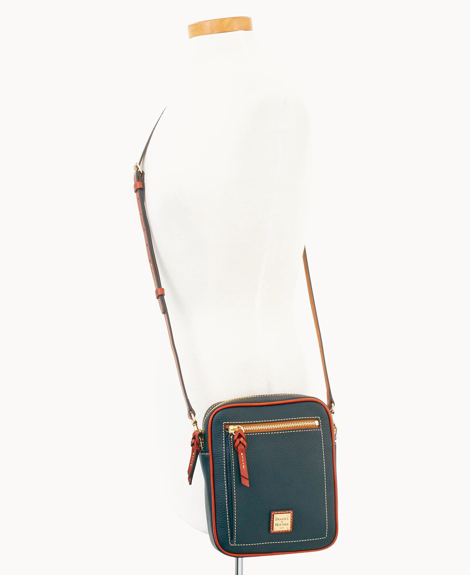 Grassmere Leather Camera Crossbody, Handbags