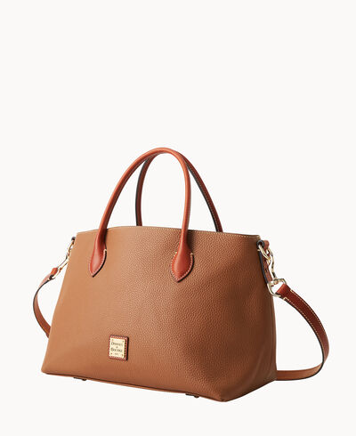 Pebble Grain Large Handle Tote