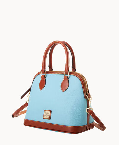 Pebble Grain Satchel