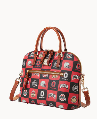 Collegiate Ohio State Domed Zip Satchel