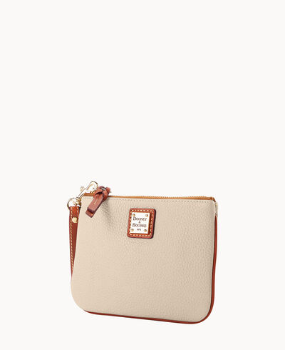 Pebble Grain Stadium Wristlet