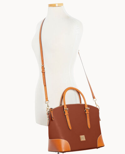 Wexford Leather Domed Satchel