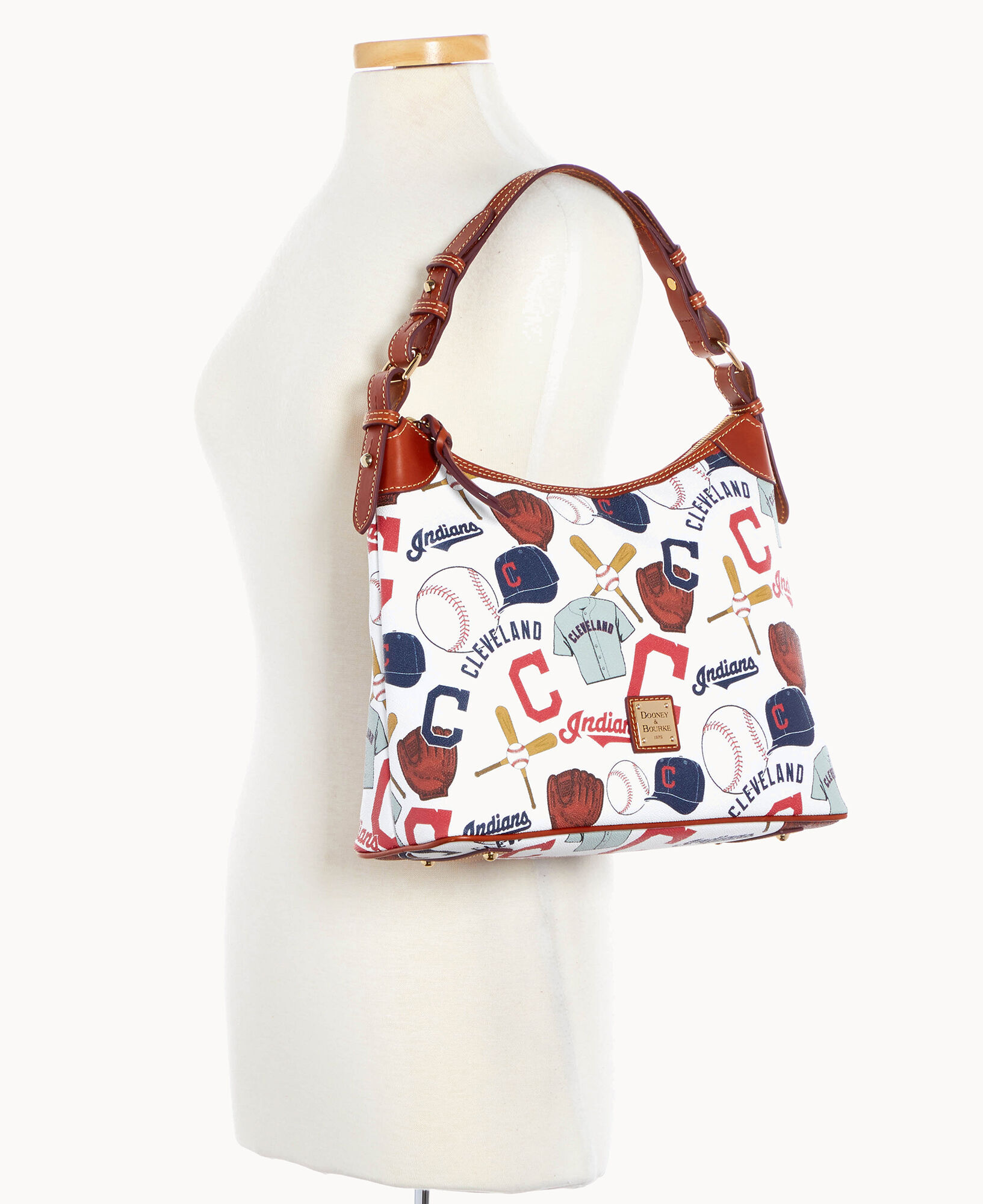 Dooney Bourke MLB Indians Hobo