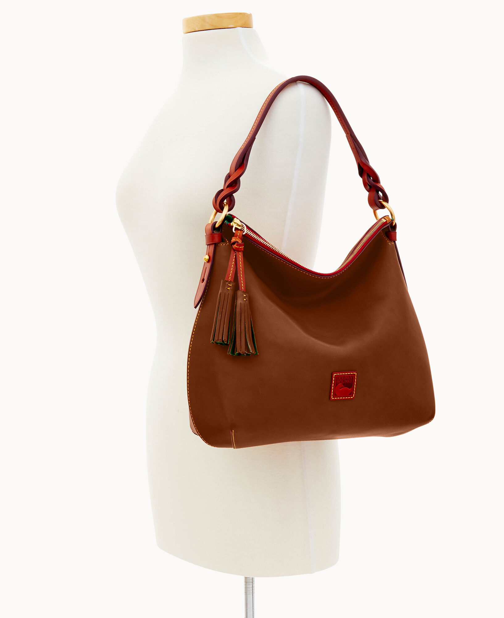 Dooney and top bourke braided handle