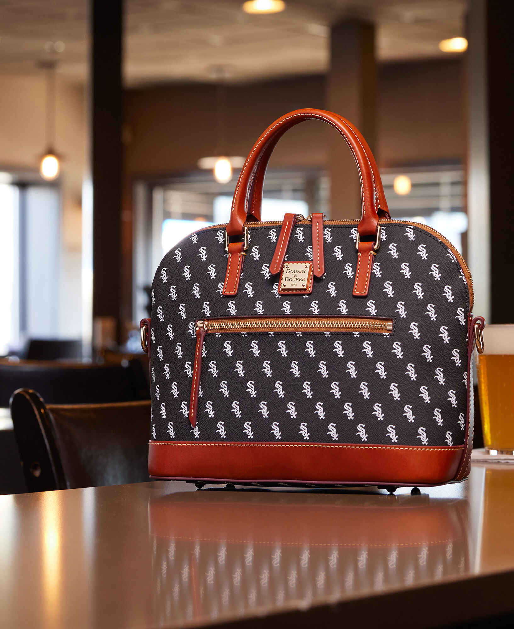 Dooney and bourke white sox purse on sale