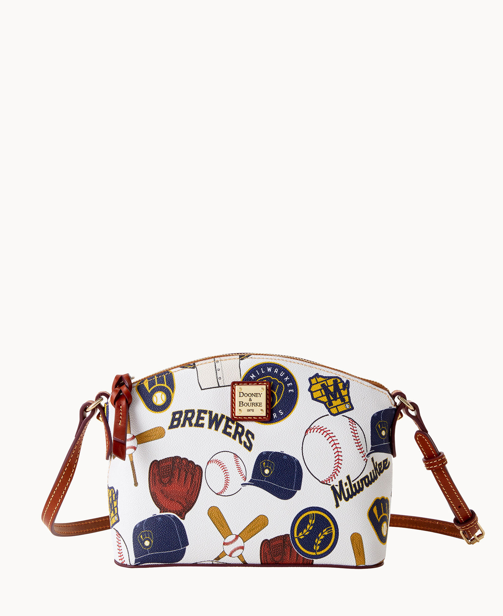 Dooney Bourke MLB Brewers Suki Crossbody