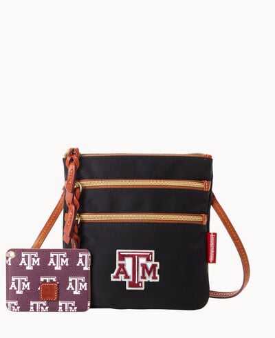 Collegiate Texas Achr(38)M University N S Triple Zip w ID holder
