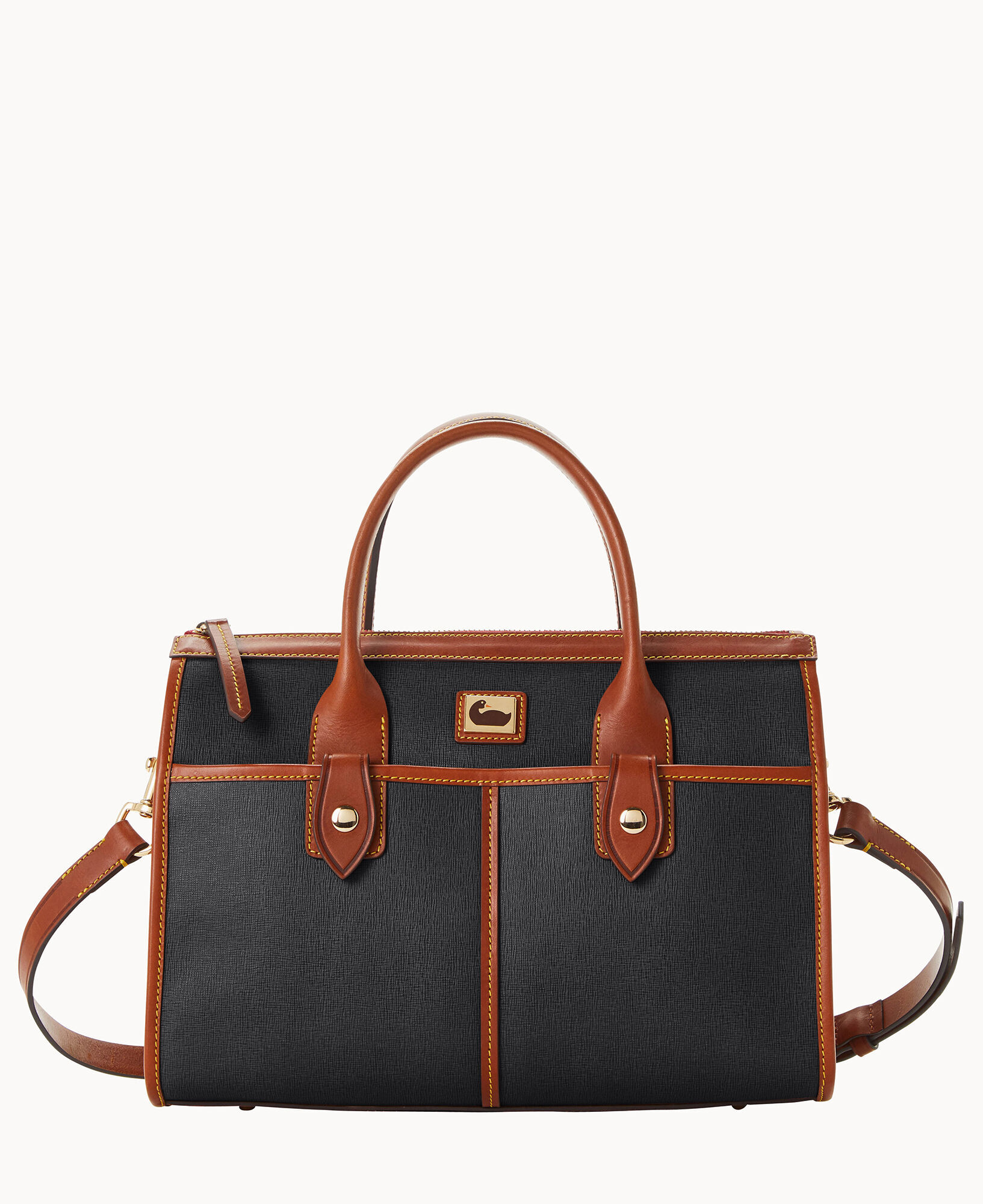 Dooney & bourke hotsell camden saffiano domed satchel