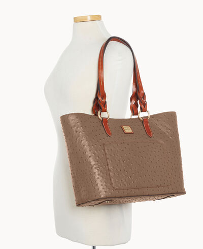Ostrich Tammy Tote