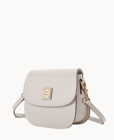 Saffiano Saddle Bag