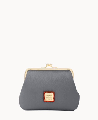 Pebble Grain Large Framed Purse