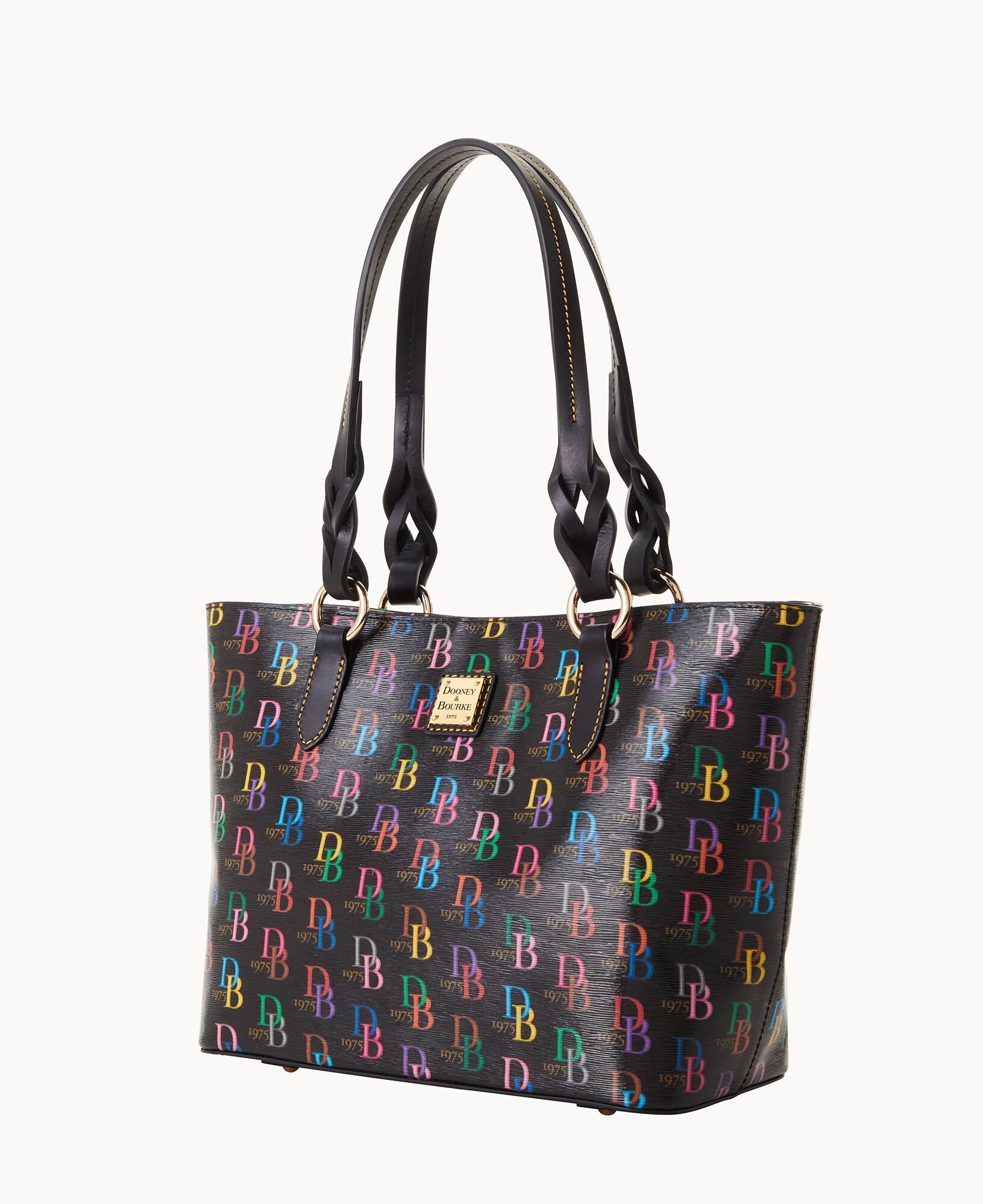 Dooney and bourke top vinyl tote