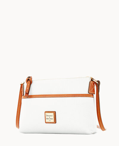 Pebble Grain Ginger Crossbody