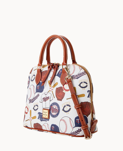 MLB Twins Zip Zip Satchel