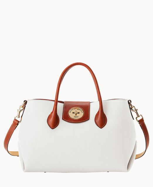 Pebble Turnlock Handle Tote 30