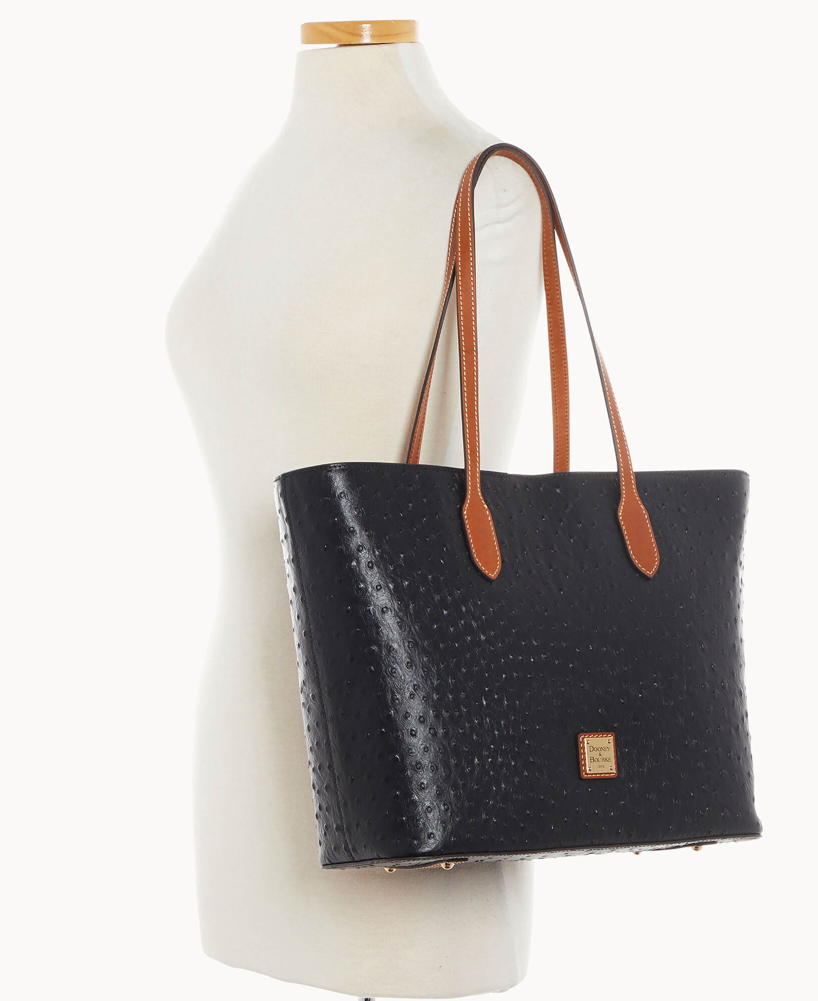 Dooney Bourke Ostrich Large Tote