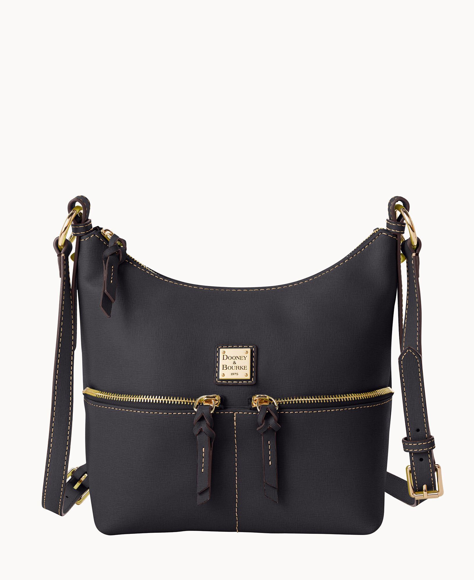 Dooney & Bourke Saffiano Leather Flap Crossbody Bag 