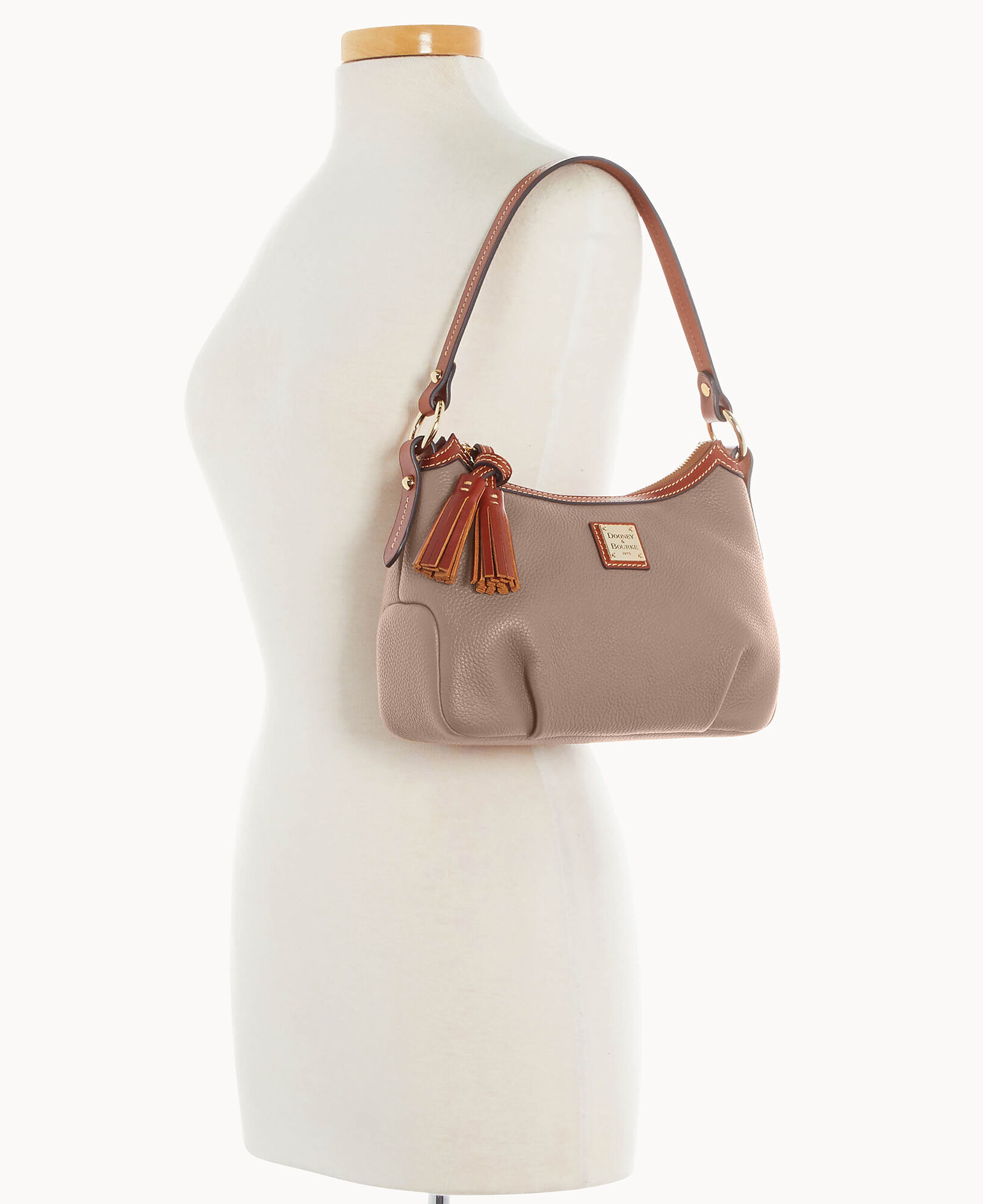 Dooney and bourke taupe store