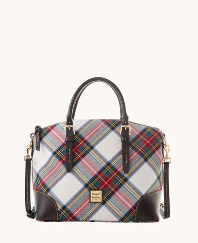 Tartan Domed Satchel