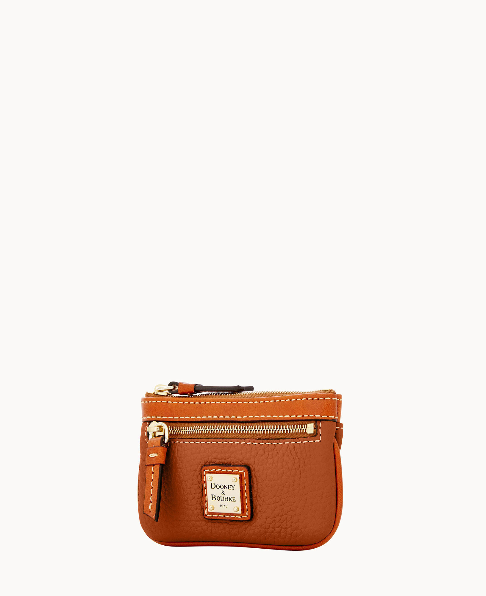 Pebbled leather new arrivals coin purse