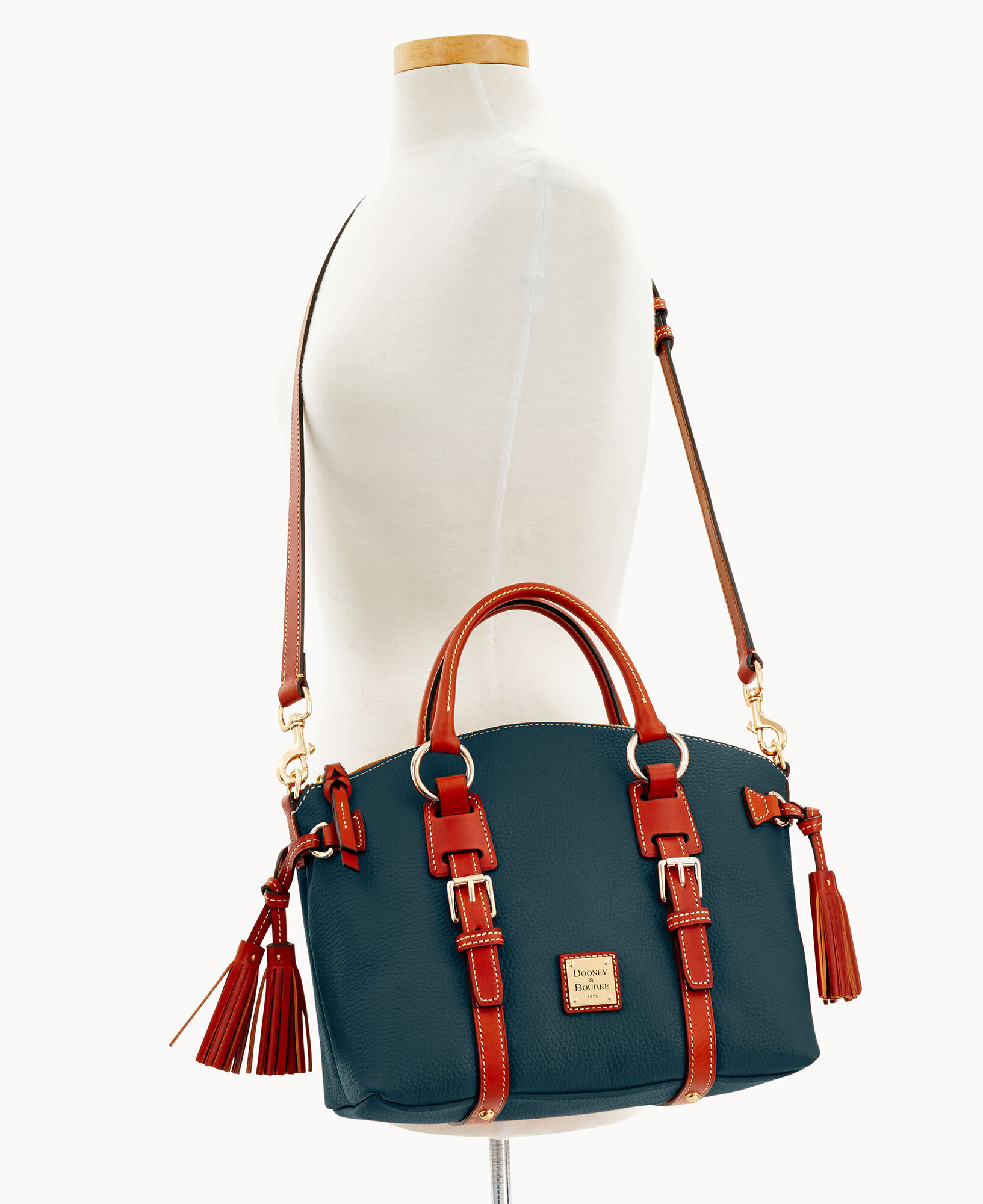 Dooney Bourke Pebble Grain Bristol Satchel