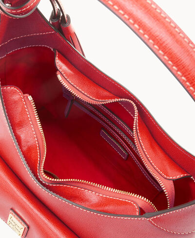 Saffiano Hobo