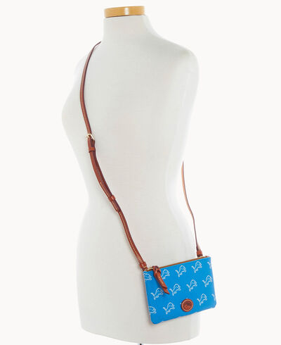 NFL Lions Top Zip Crossbody