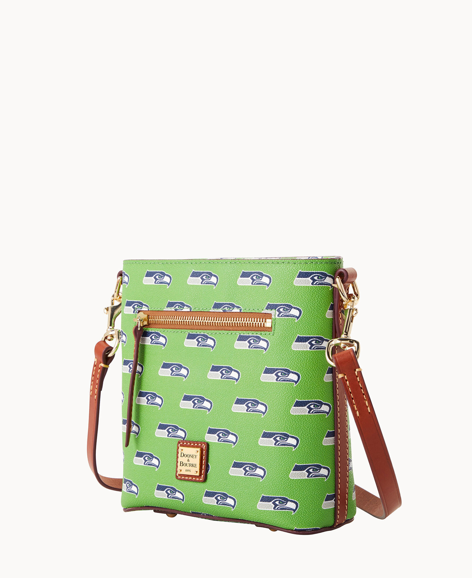 Dooney Bourke NFL Seahawks Small Zip Crossbody