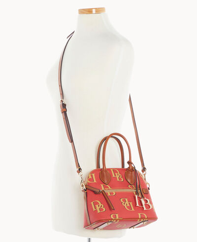 Monogram Small Domed Satchel