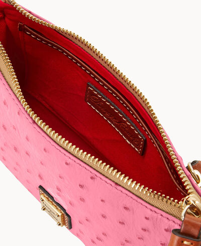Ostrich Slim Crossbody