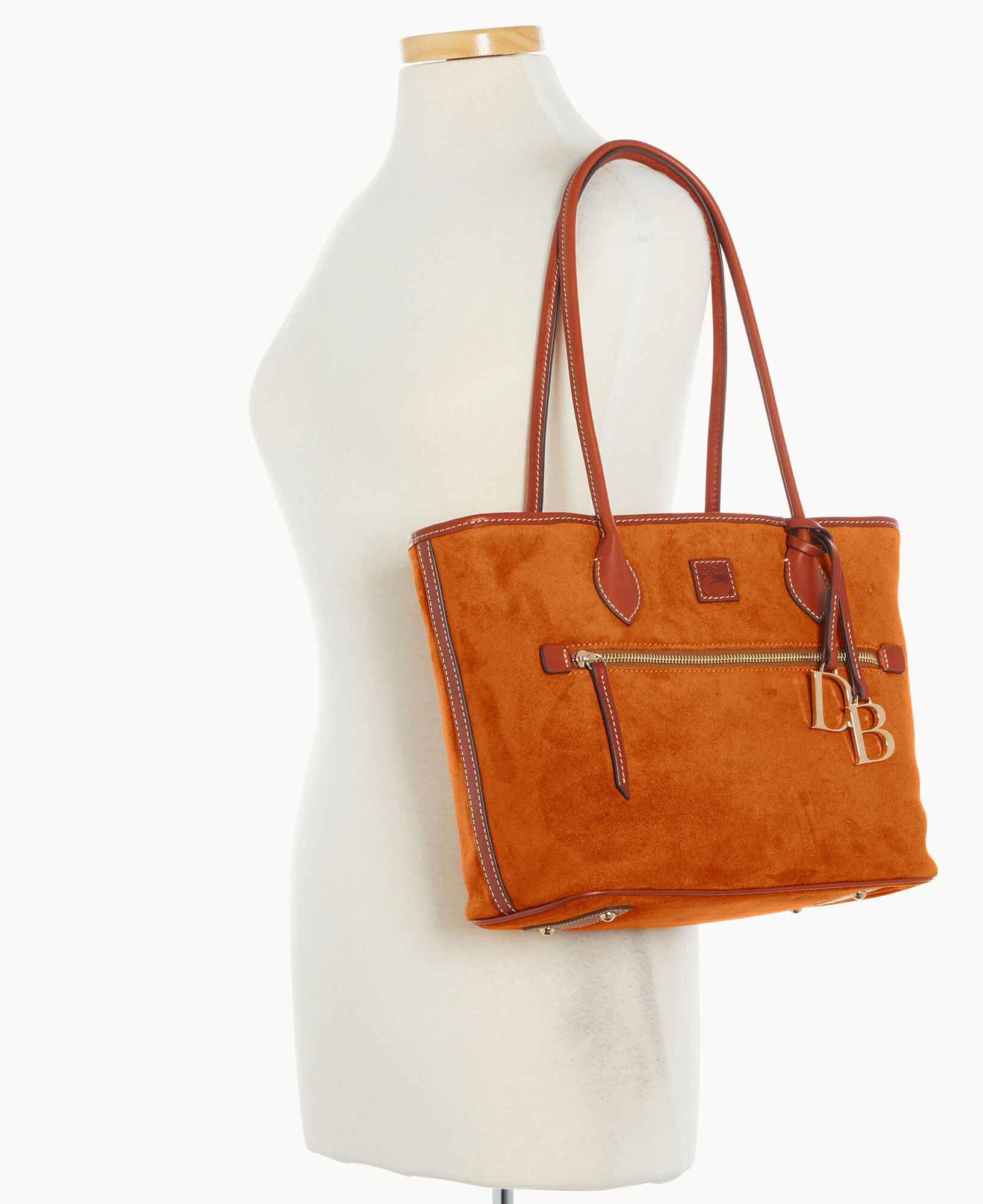 Dooney and sales bourke suede hobo