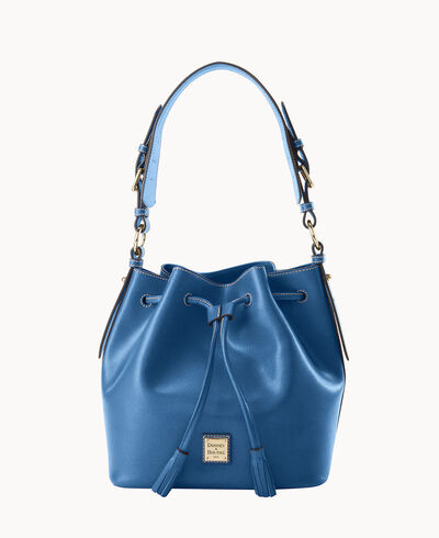 Saffiano Drawstring