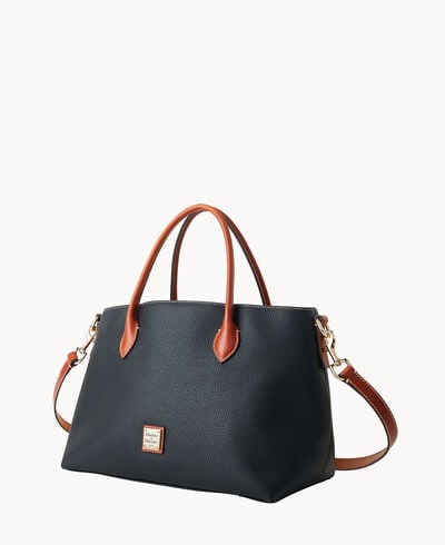 Pebble Grain Large Handle Tote