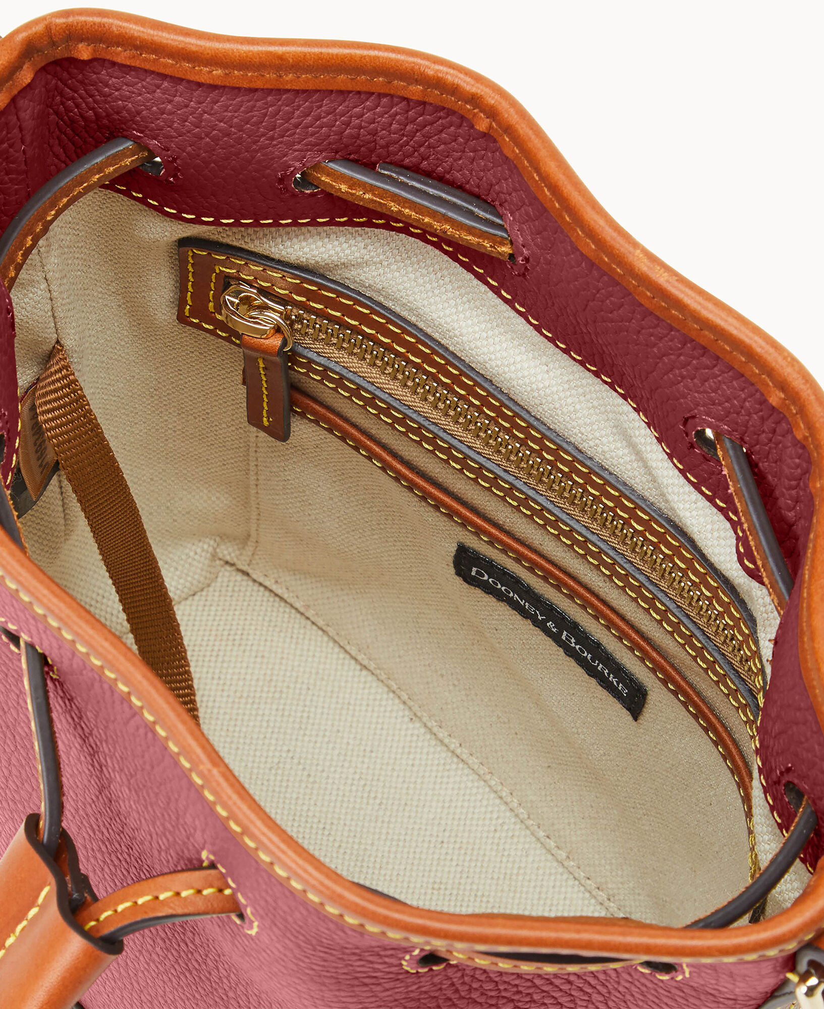 Dooney Bourke Pebble Grain Small Drawstring