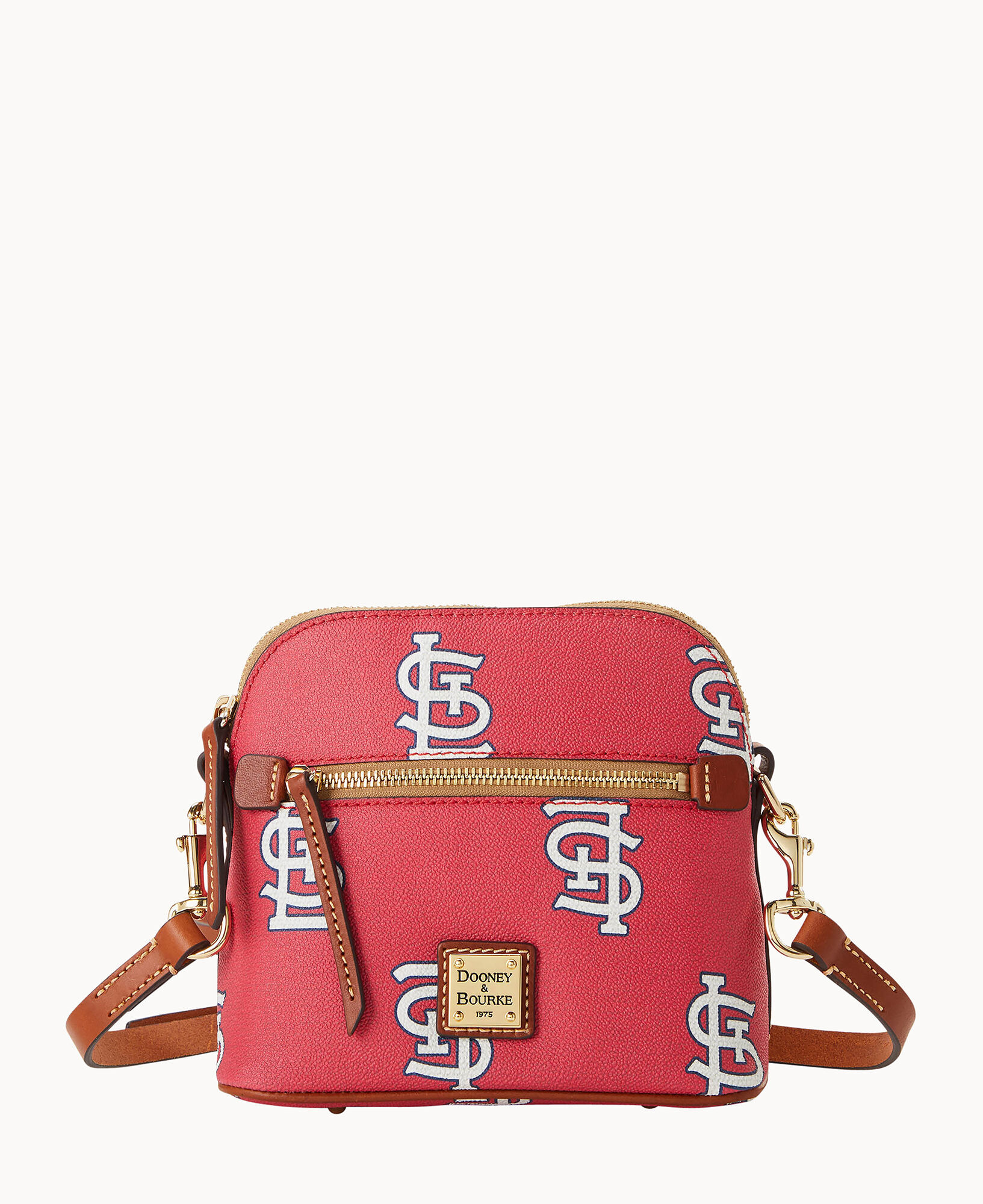 Dooney Bourke MLB Cardinals Domed Crossbody