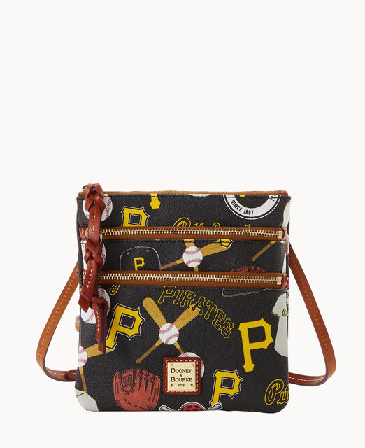 MLB Pirates N S Triple Zip Crossbody