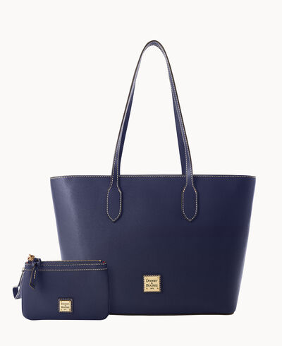 Saffiano Tote chr(38) Medium Wristlet