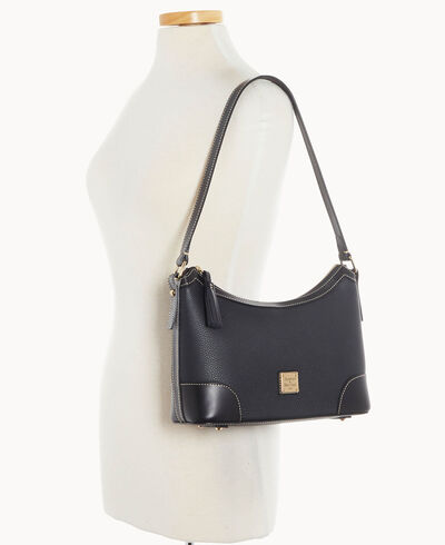 Pebble Grain Large Shoulder Bag