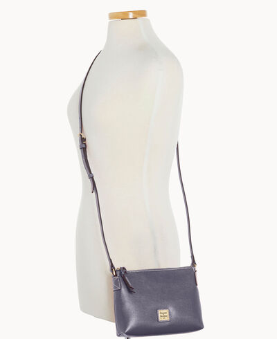 Saffiano Crossbody Pouchette