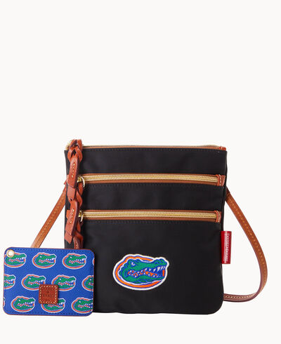 Collegiate University of Florida North South Triple Zip w ID Holder