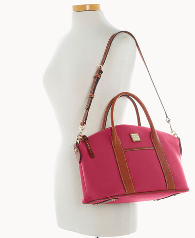 Pebble Grain Madeline Satchel